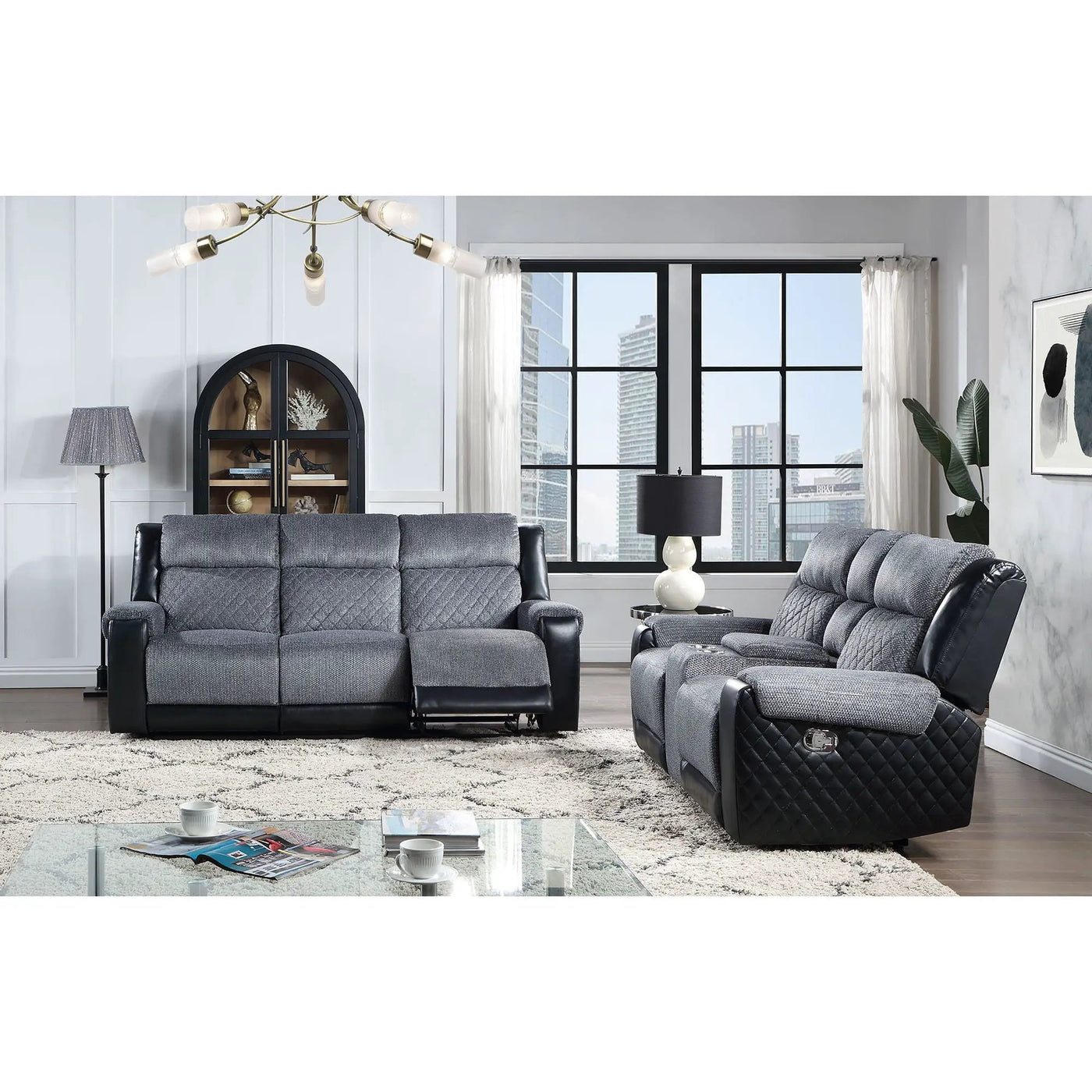 Alicia - Traditional Reclining Set by Unique Piece Furniture