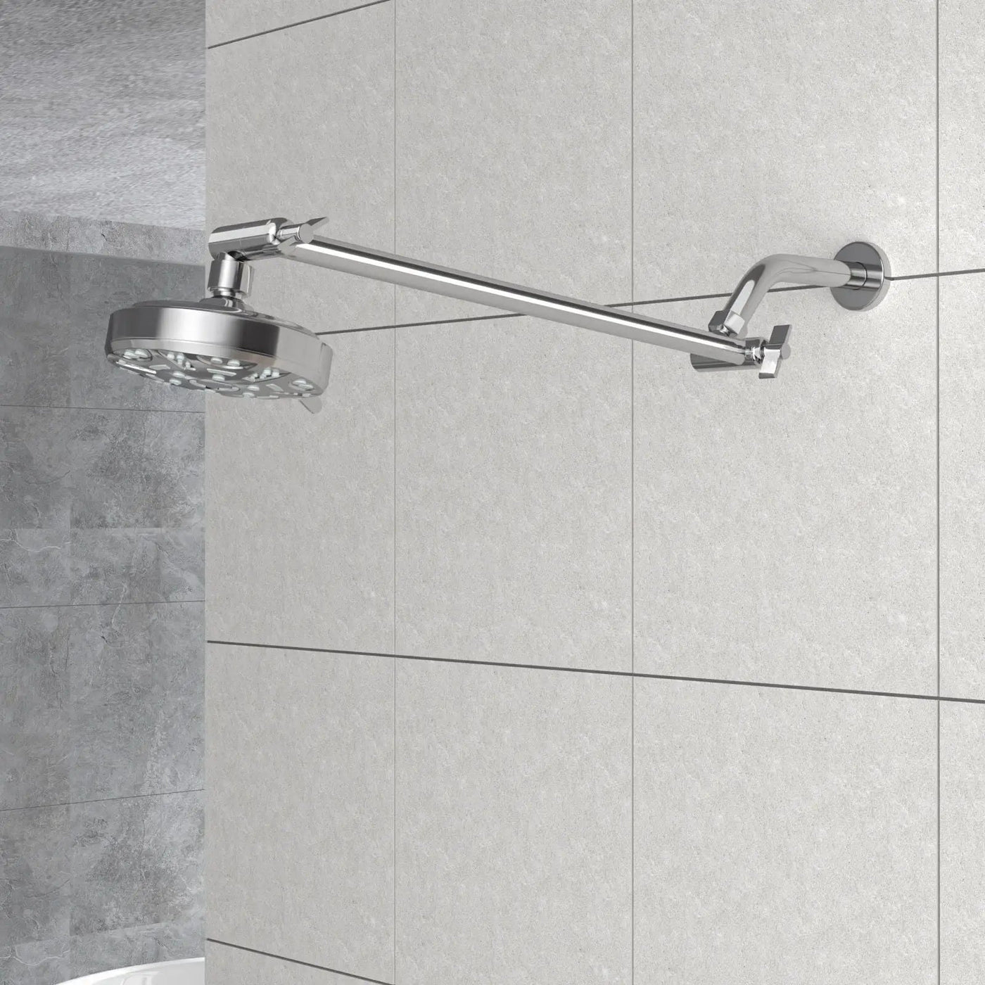 Sleek Design Stainless Steel Shower Arm Extension by HouseOfZazla