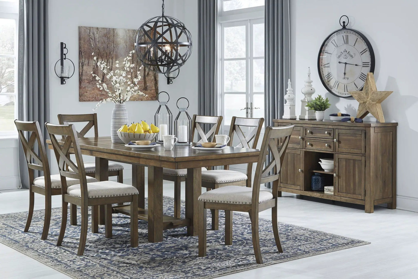 Moriville - Rectangular Dining Table Set by Unique Piece Furniture