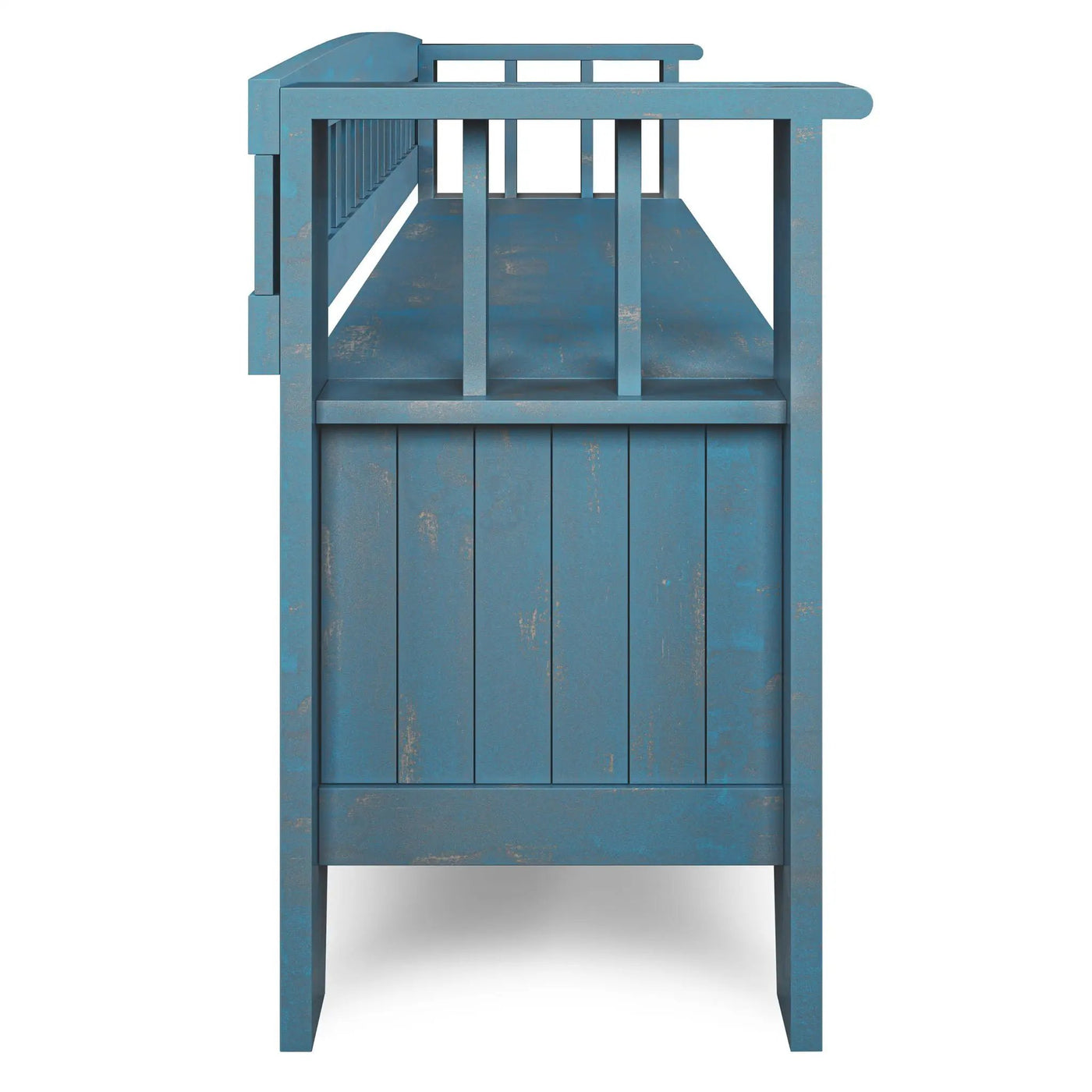 Acadian - Entryway Storage Bench, Handcrafted by HouseOfZazla