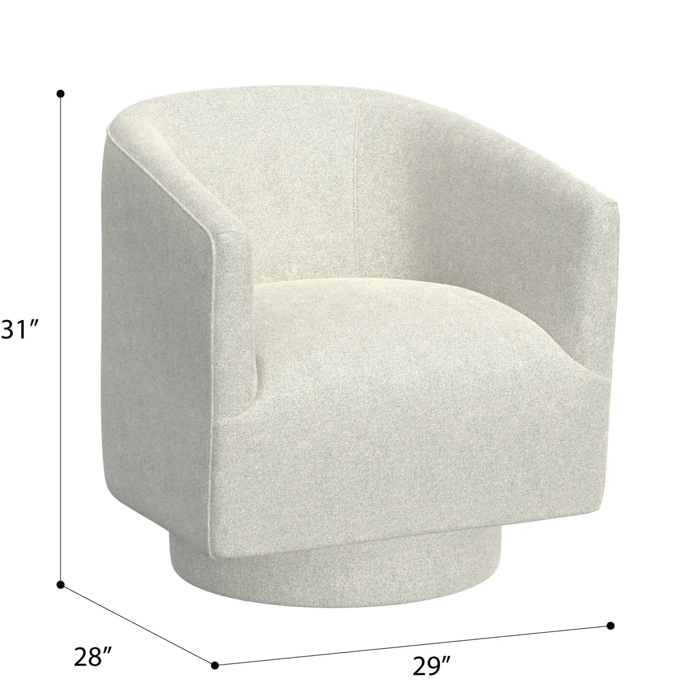 Accent Chair With Swivel Function by HouseOfZazla