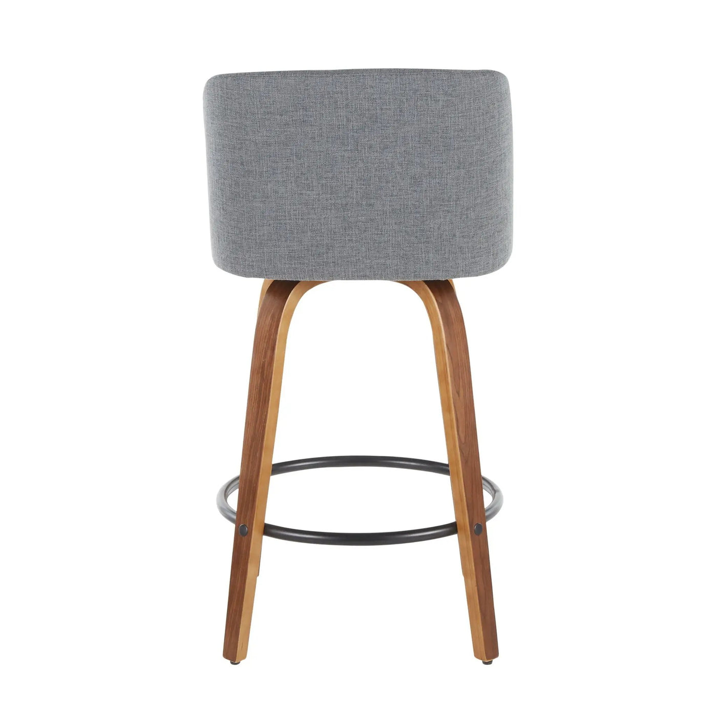 Toriano - Mid Century Modern, Counter Stool (Set of 2) by HouseOfZazla