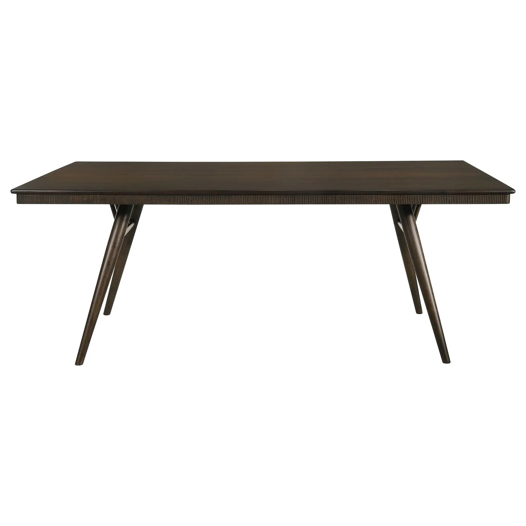 Wes - Rectangular Dining Table - Walnut by HouseOfZazla