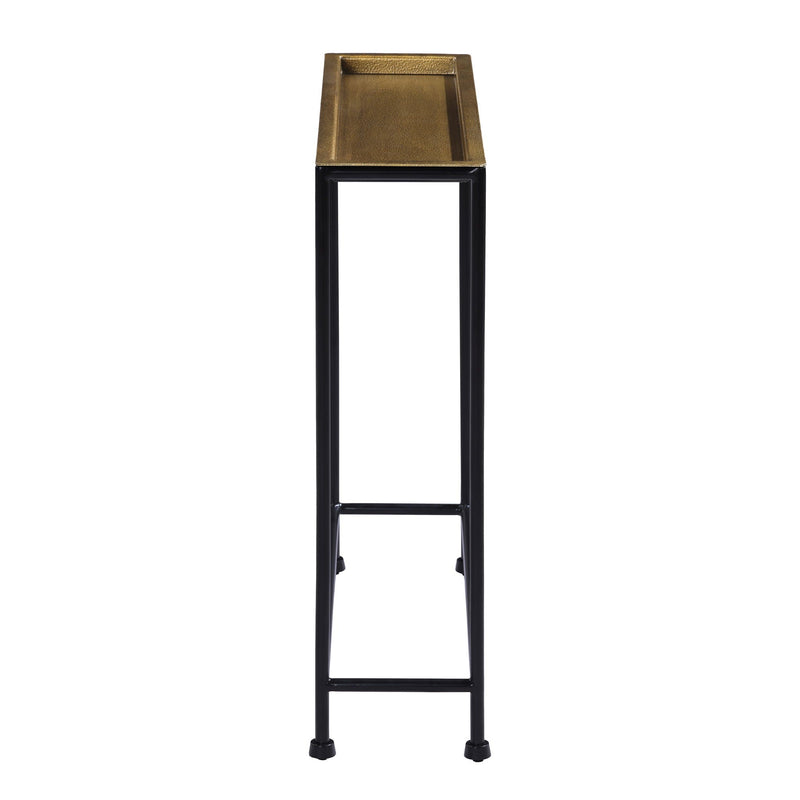 Trenton - Accent Side Table - Antique Bronze