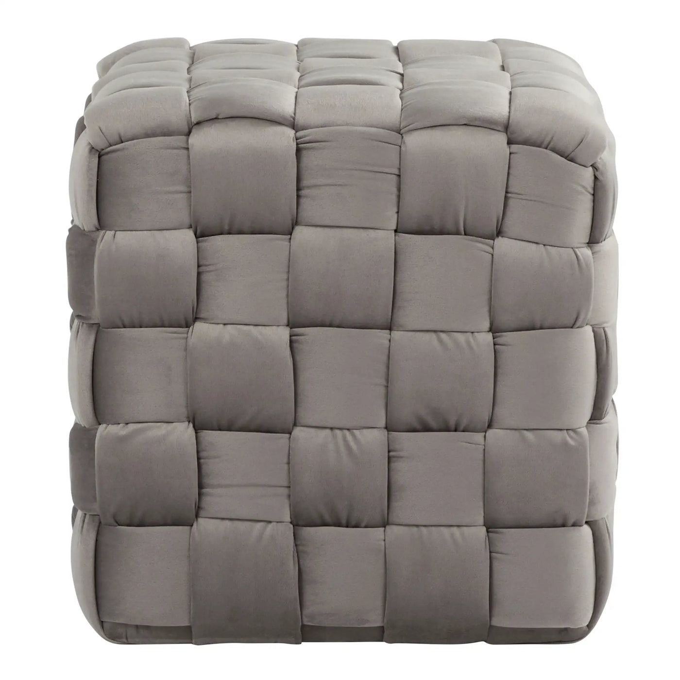 Square Braided Ottoman - by HouseOfZazla