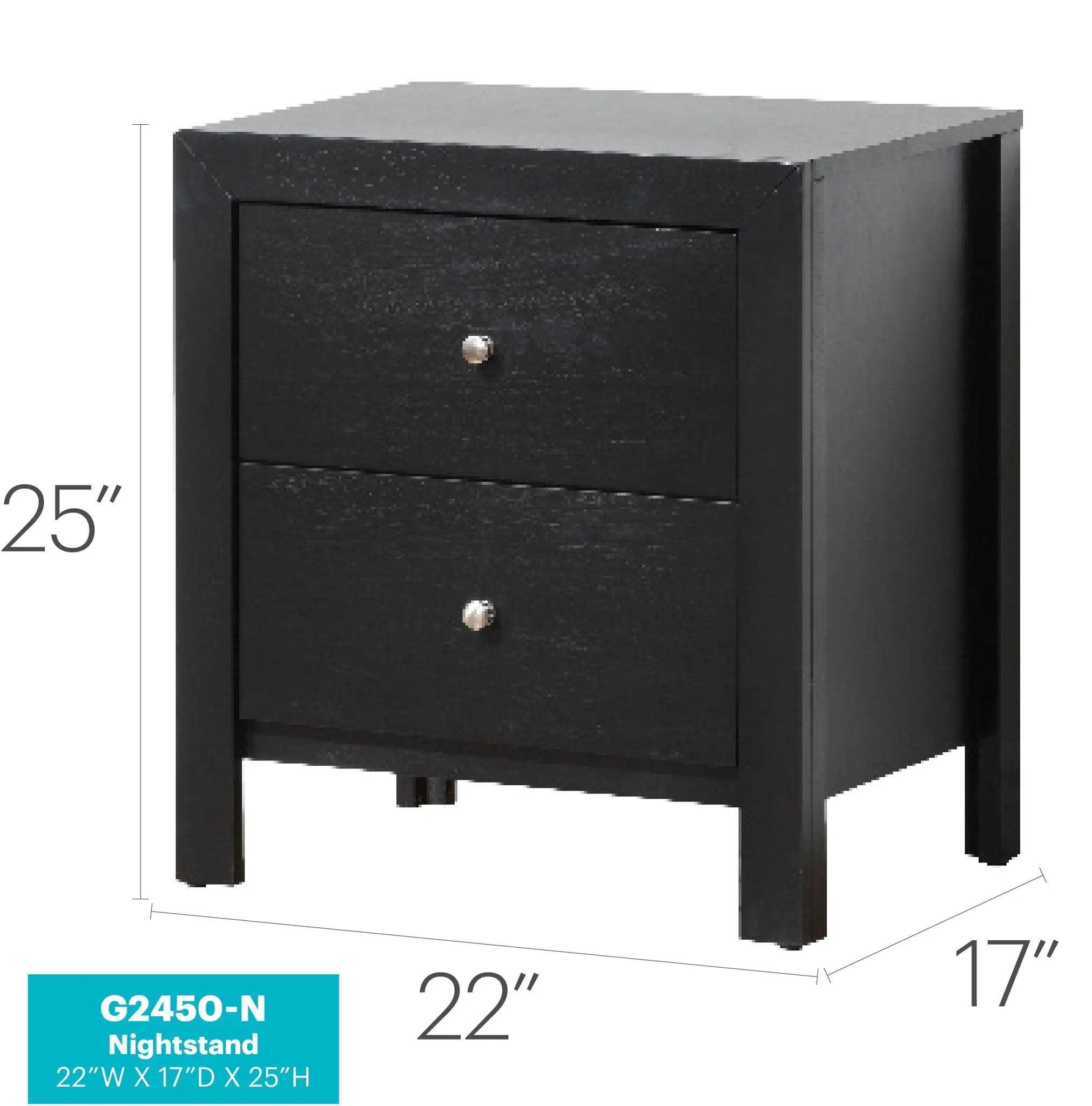 Charming Nightstand With Drawers by HouseOfZazla
