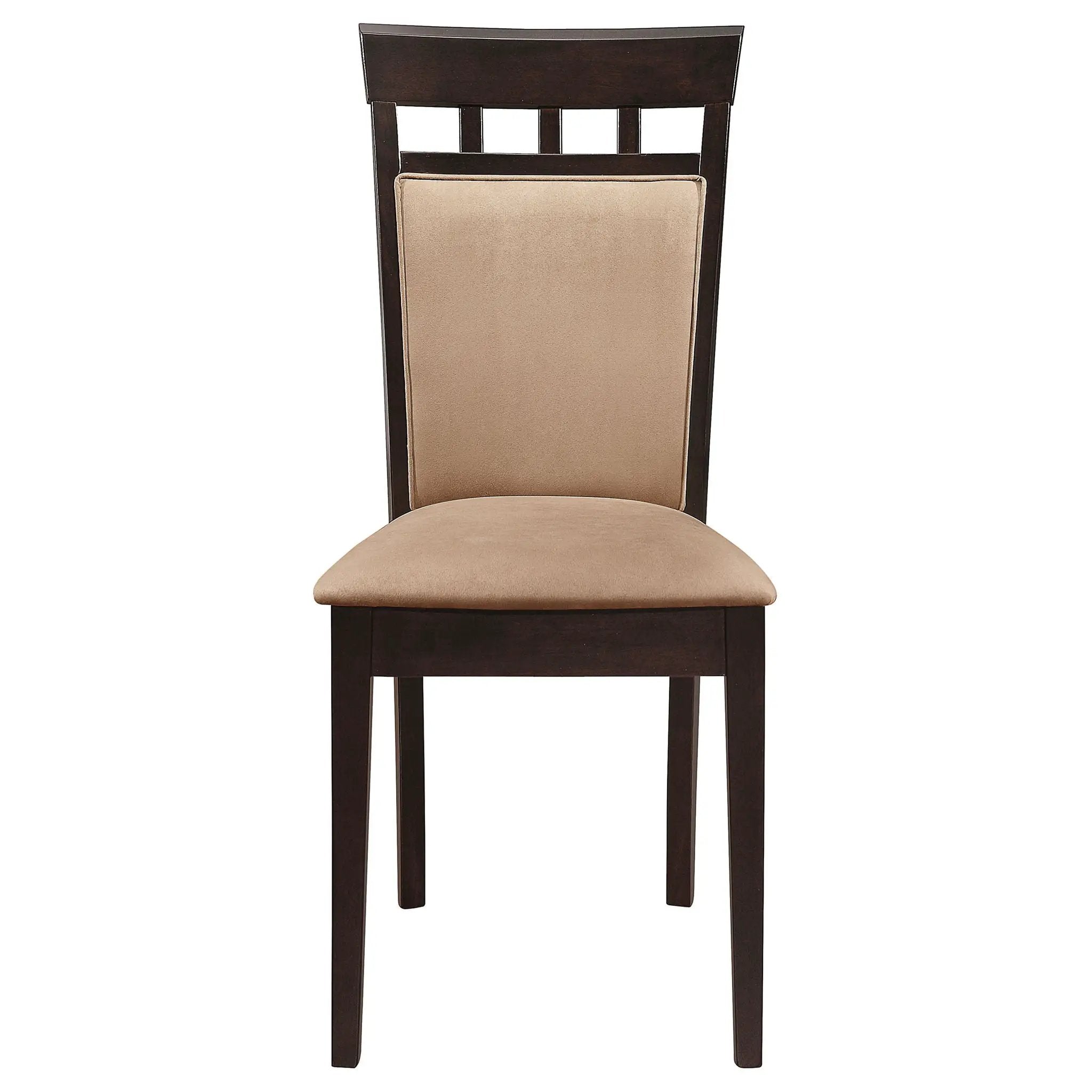 Gabriel 5-piece Extension Leaf Dining Table Set Cappuccino by Unique Piece Furniture