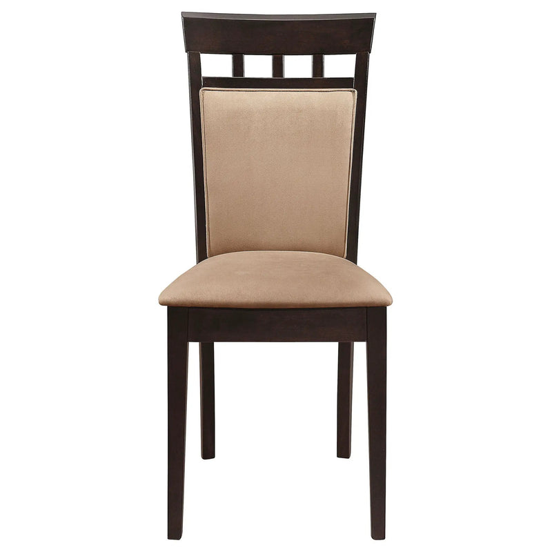 Gabriel 5-piece Extension Leaf Dining Table Set Cappuccino by Unique Piece Furniture