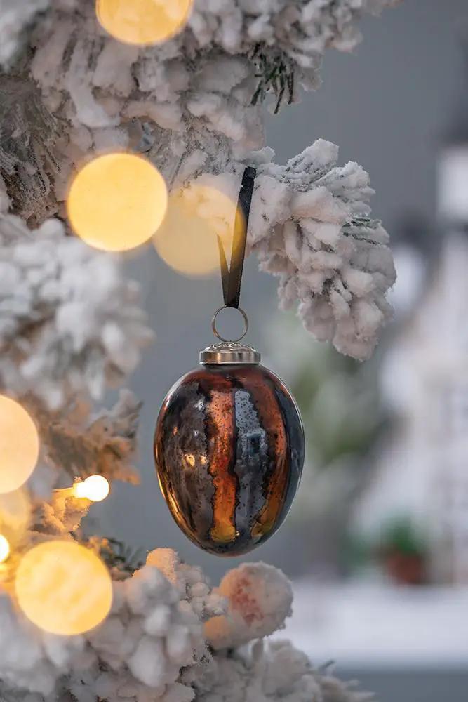Christmas Ball Ornaments, Decorative Hanging Ball Christmas Tree Ornaments, For Holiday Party Decorations (Set of 6) by Unique Piece Furniture