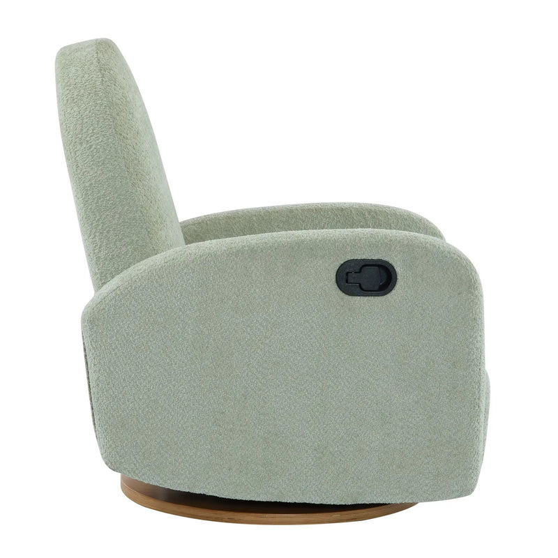 Contemporary 360 Swivel and Glider Recliner Chair by HouseOfZazla