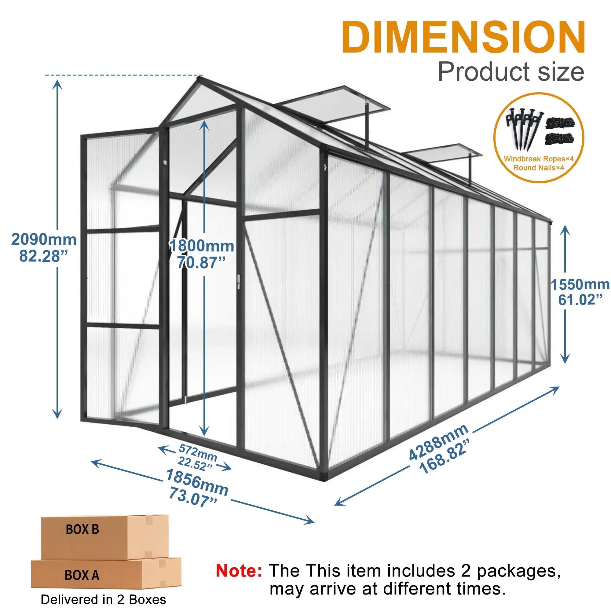Gain Height Windproof house With Raised Base by HouseOfZazla