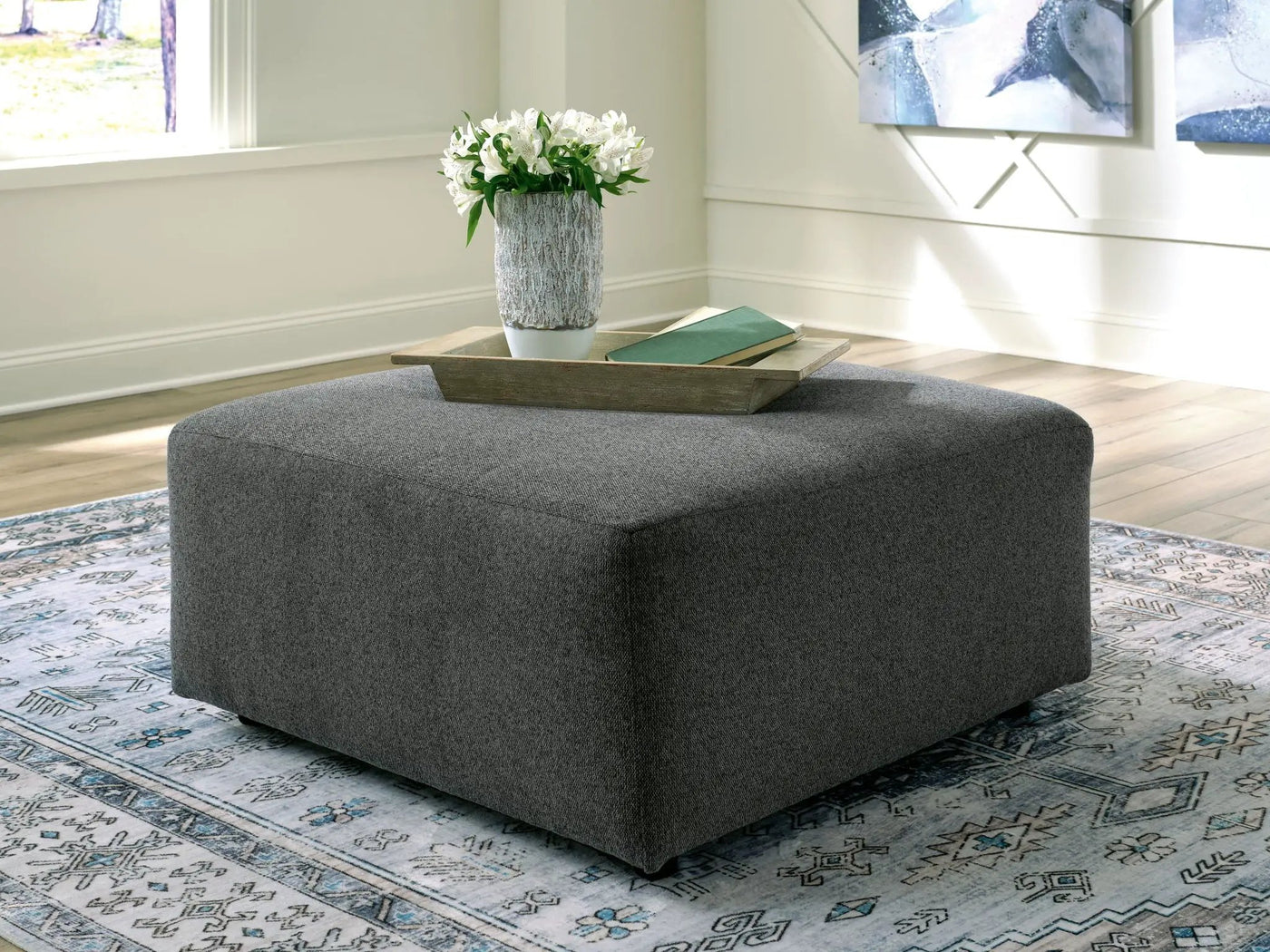 Edenfield - Oversized Accent Ottoman by Unique Piece Furniture