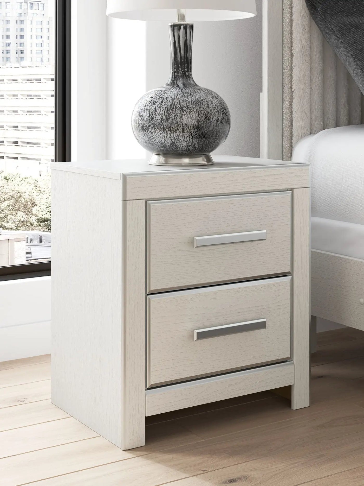 Zuraleus - Two Drawer Night Stand by Unique Piece Furniture