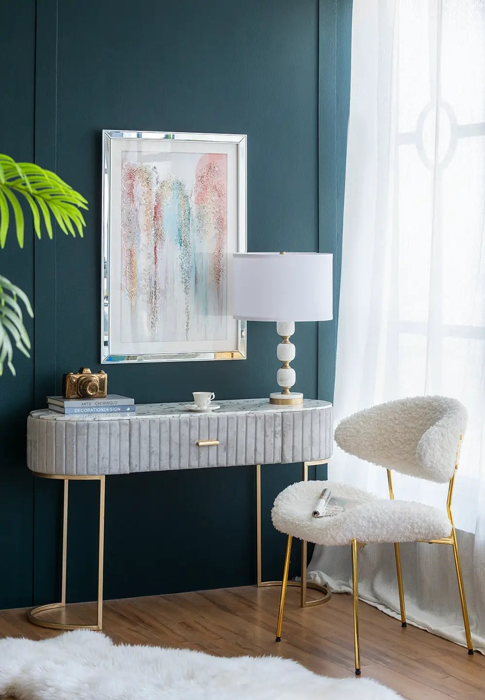D15x26.5 Table Lamp by HouseOfZazla