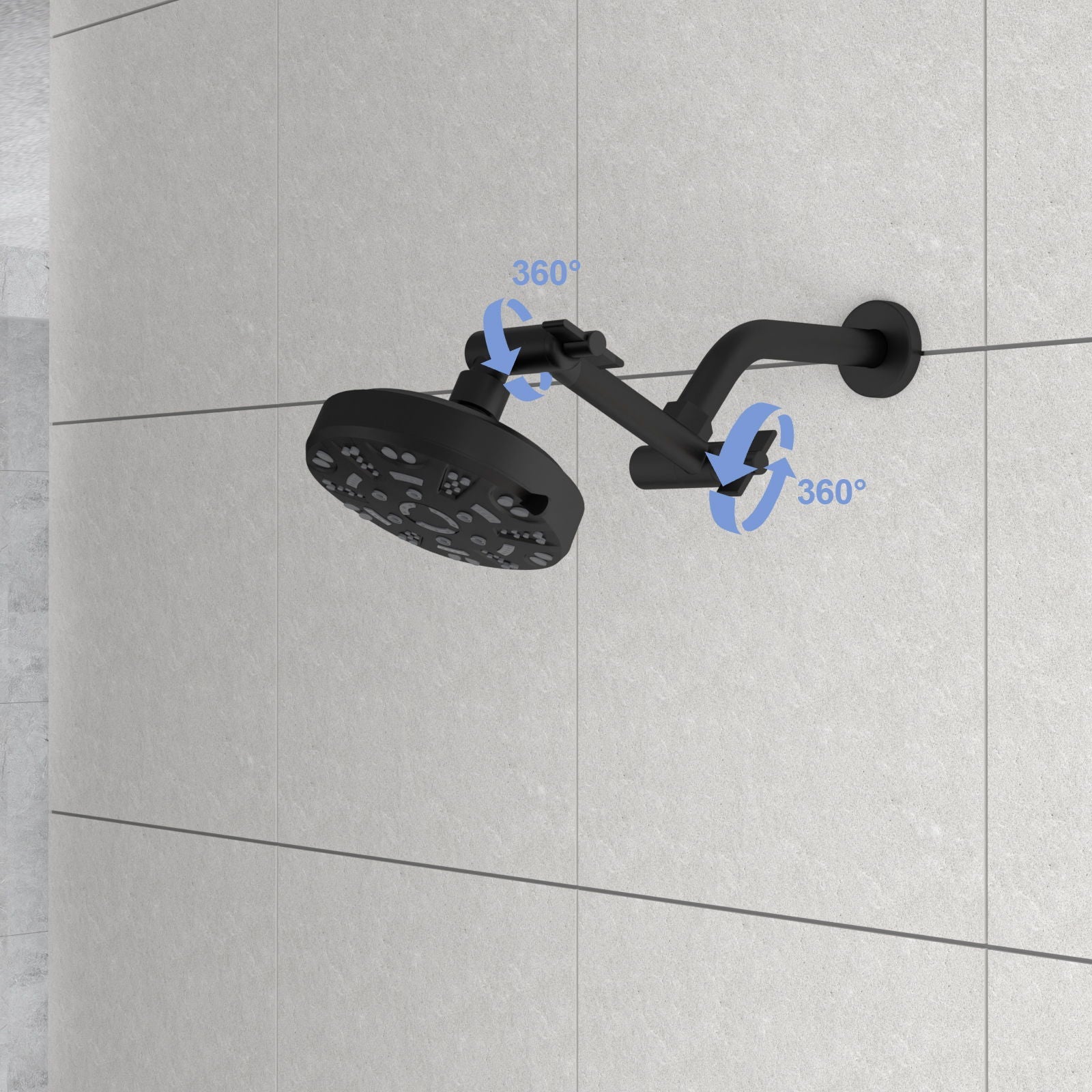 Sleek Design Stainless Steel Shower Arm Extension by HouseOfZazla
