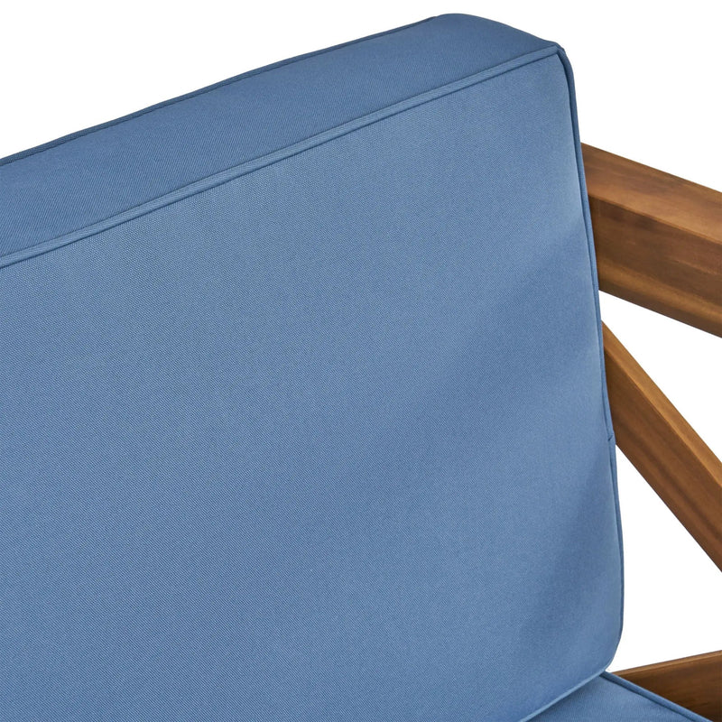 Brava Mid-Century Modern Club Chair with Water Resistant Cushions by HouseOfZazla