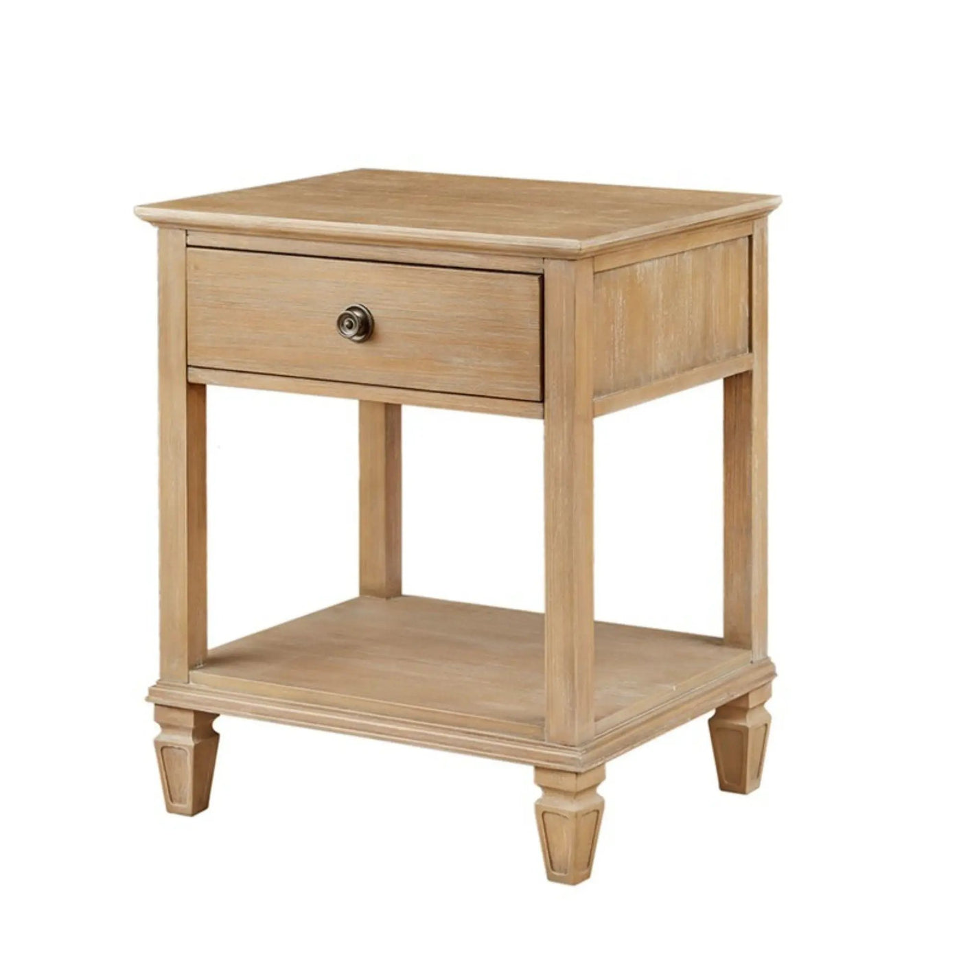 Victoria - Bedside Table With Drawer And Shelf by Unique Piece Furniture