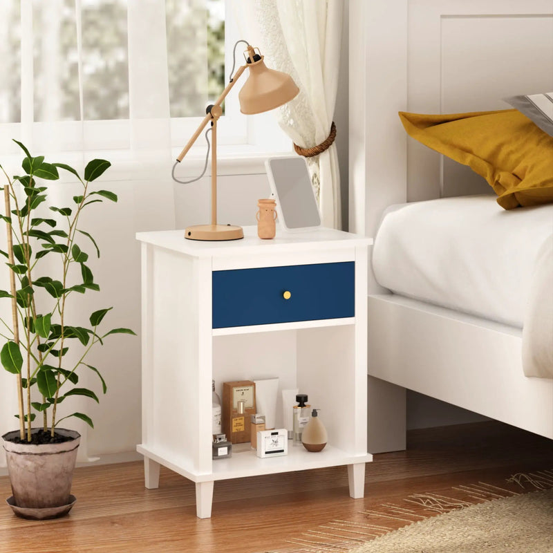 Nightstand With 1 Drawer 1 Shelf by Unique Piece Furniture