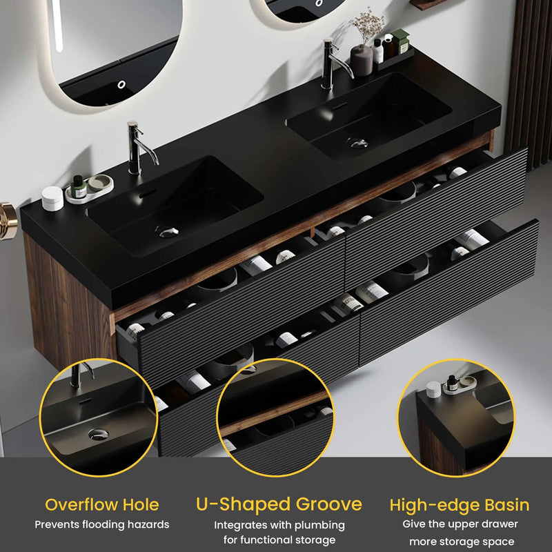 Grace 60" Bathroom Vanity by HouseOfZazla