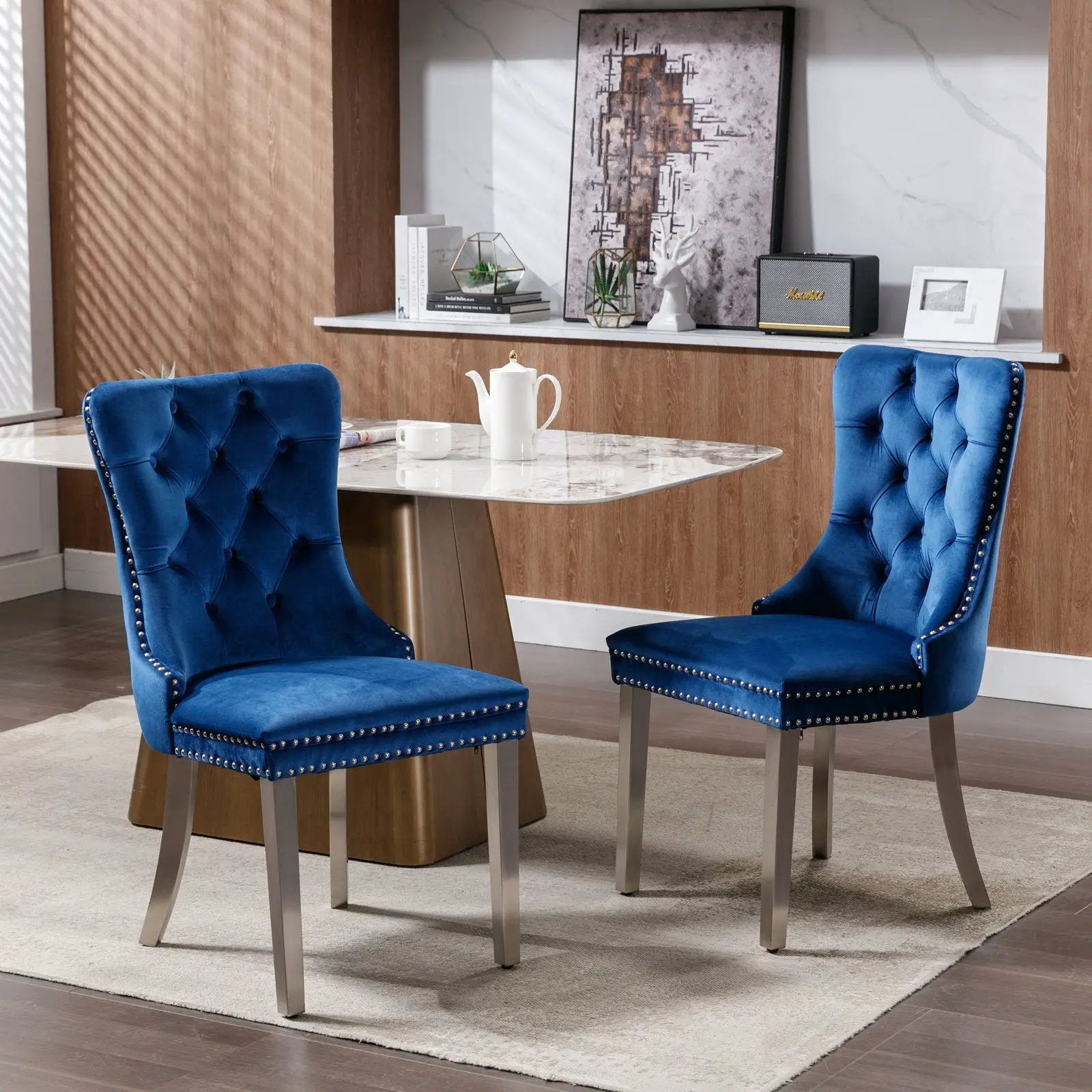 Nikki - Contemporary Upholstered Dining Chair (Set of 2) by Unique Piece Furniture