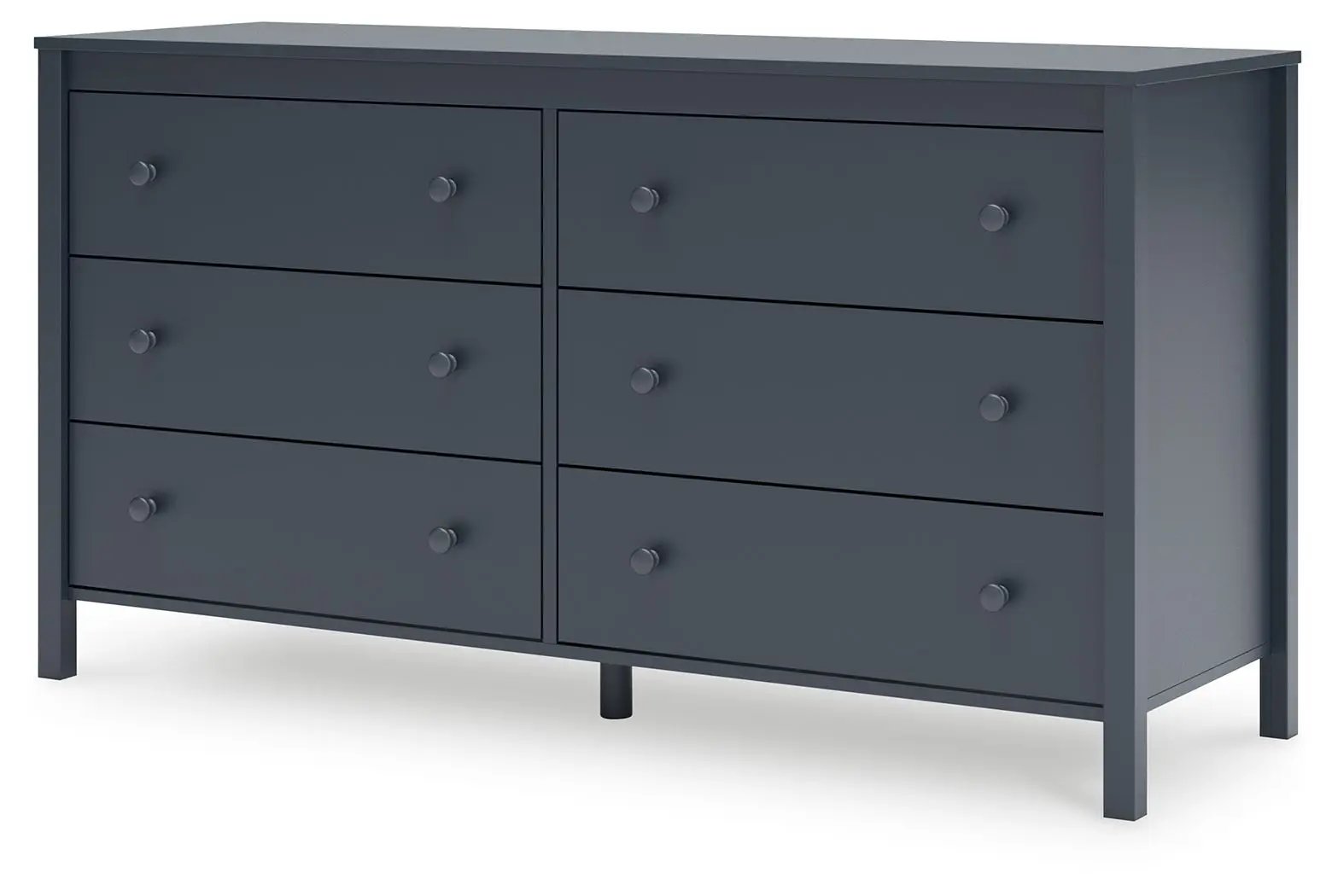 Simmenfort - Six Drawer Dresser - Navy Blue by Unique Piece Furniture