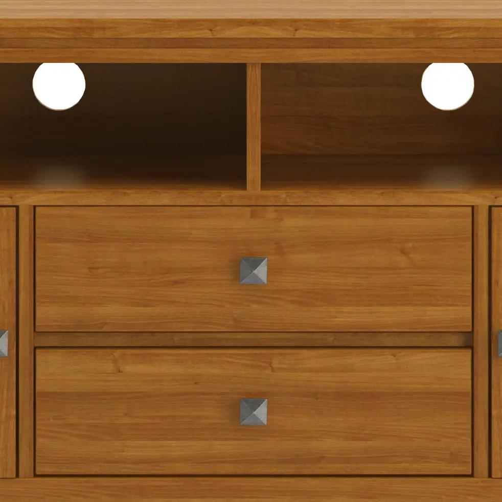 Cosmopolitan - Handcrafted Wide TV Media Stand by HouseOfZazla