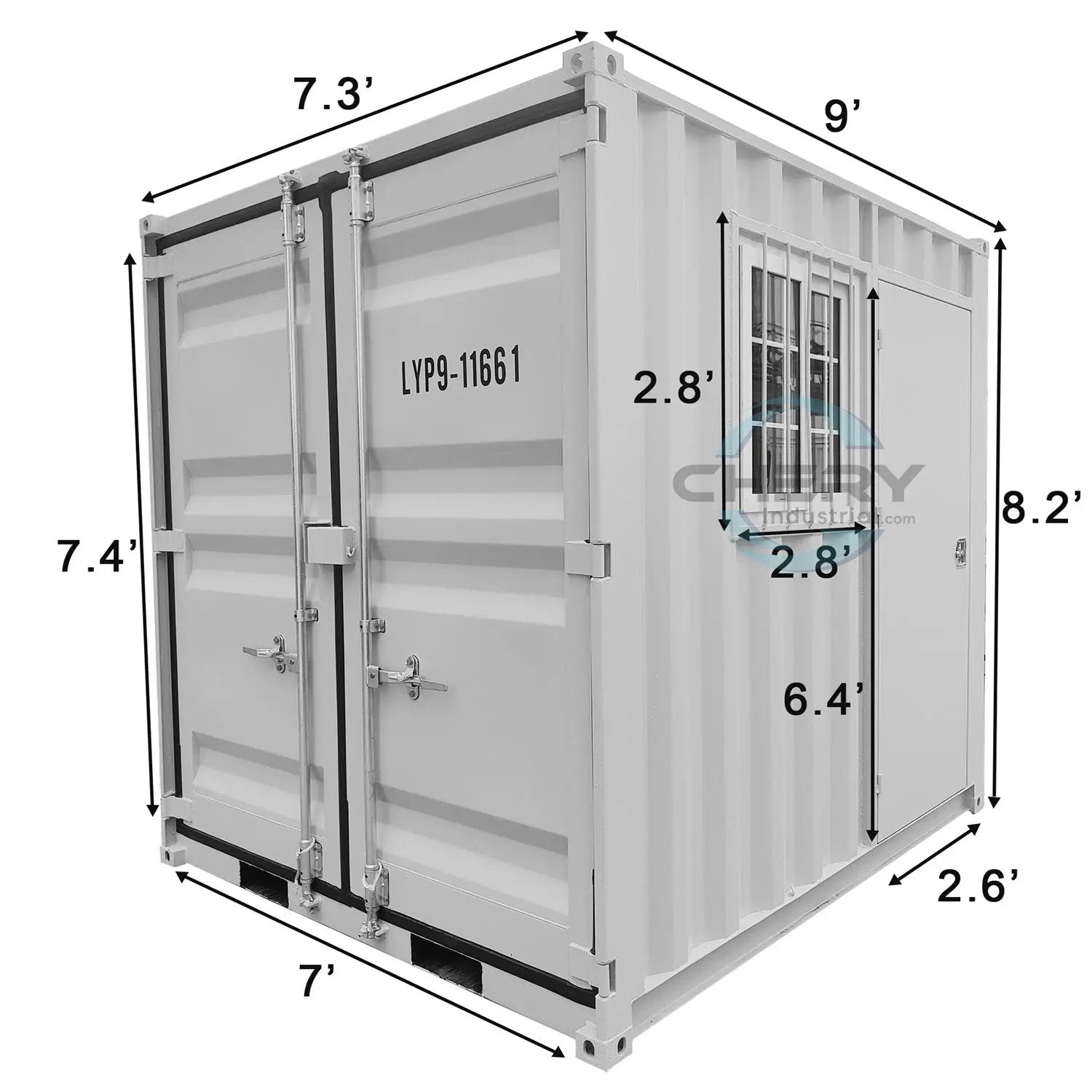 [AS-IS] 9ft Shipping Container by Chery Industrial