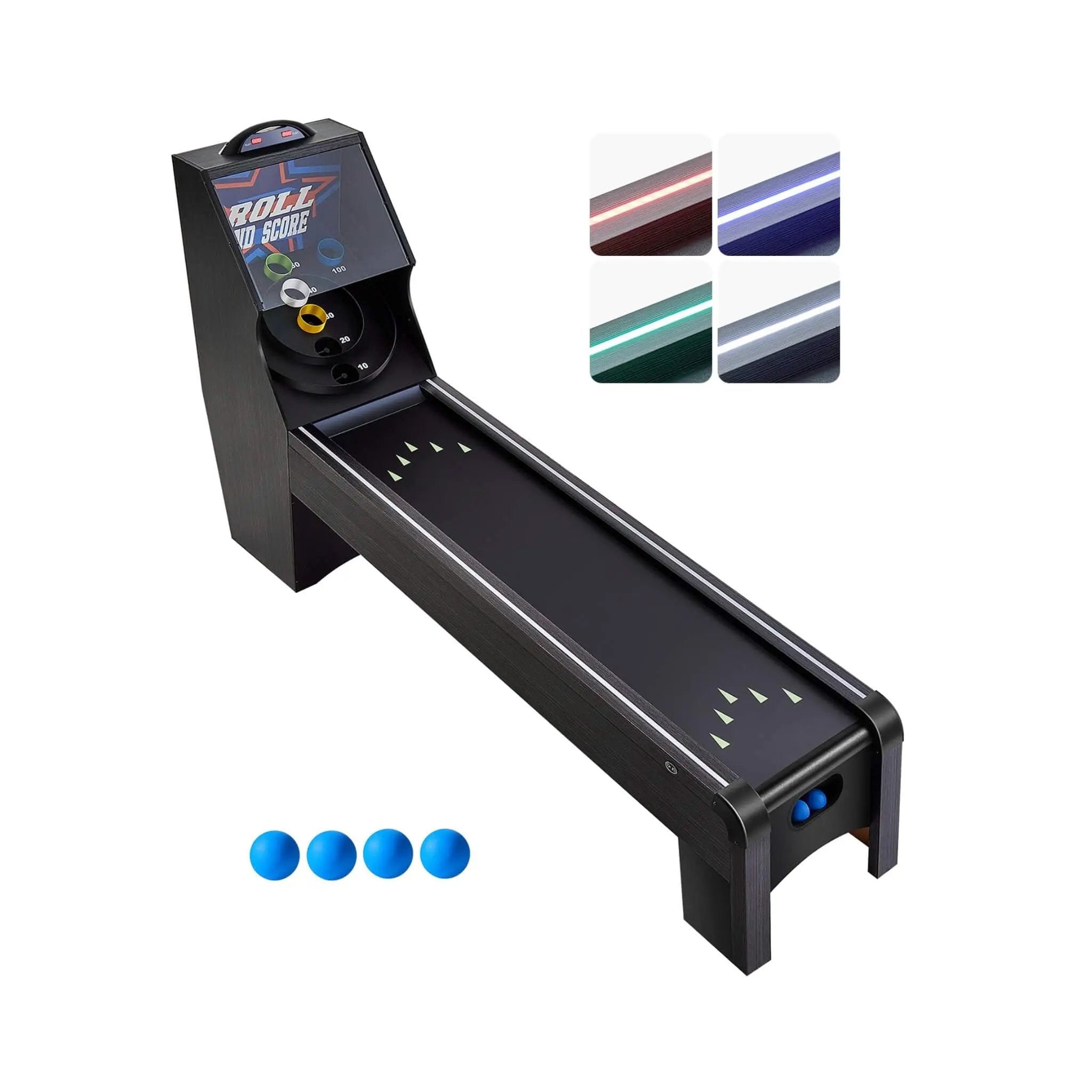 9FT Roll And Score Game Table With Automatic Ball Return (SAK49172) by SAKSBY WHOLESALE