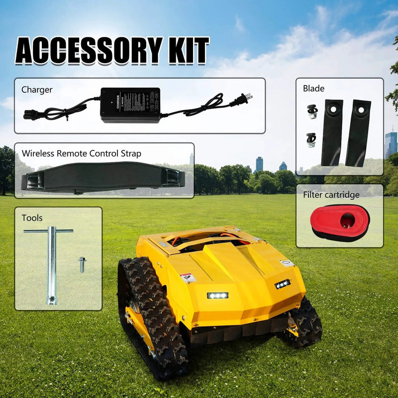9HP 21-Inch Industrial Remote-Controlled Lawn Mower (SAK71845) by SAKSBY WHOLESALE