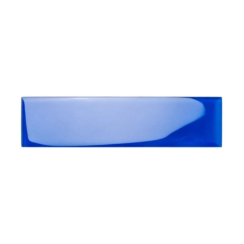Cobalt Blue 3x12 Glossy Subway Glass Tile (20 pack, 5 sq ft/case) by Apollo Tile