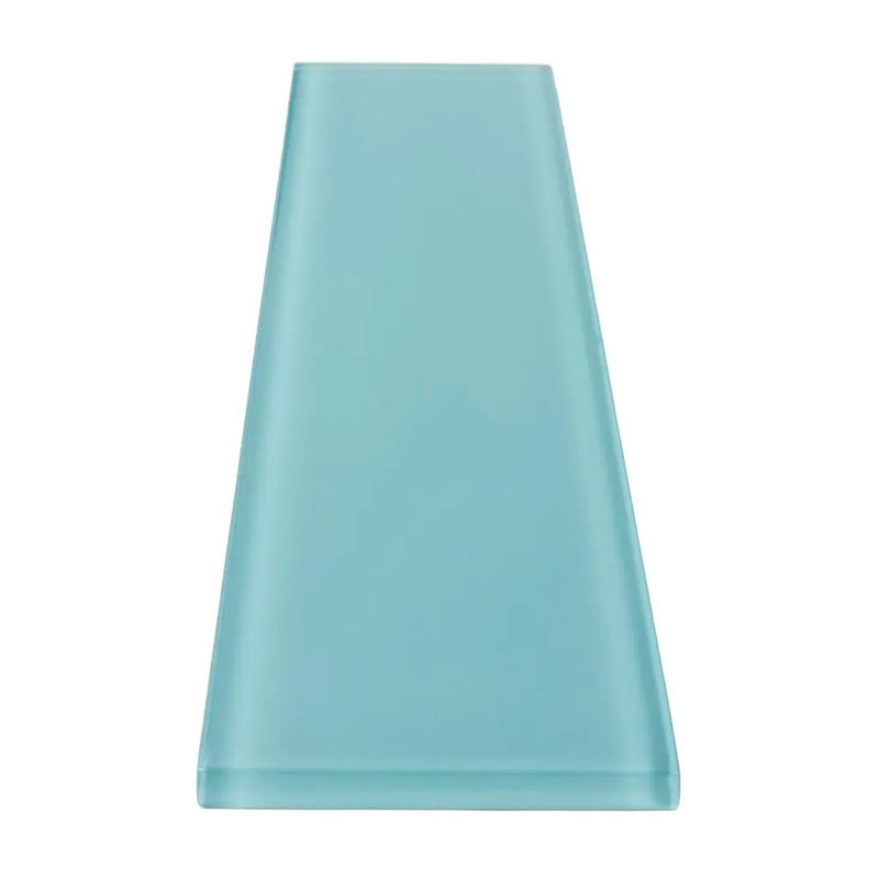Sky Blue 3x12 Glossy Subway Glass Tile (20 pack, 5 sq ft/case) by Apollo Tile