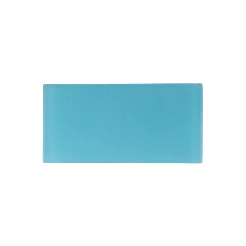 Sapphire Blue 3x6 Matte Subway Glass Tile (40 pack, 5 sq ft/case) by Apollo Tile