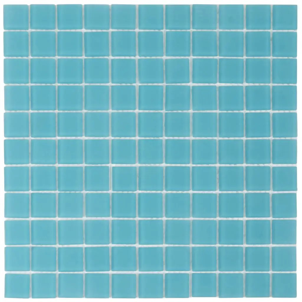 Sapphire Blue 12x12 Matte Square Glass Mosaic Tile (10 pack, 9.67 sq ft/case) by Apollo Tile