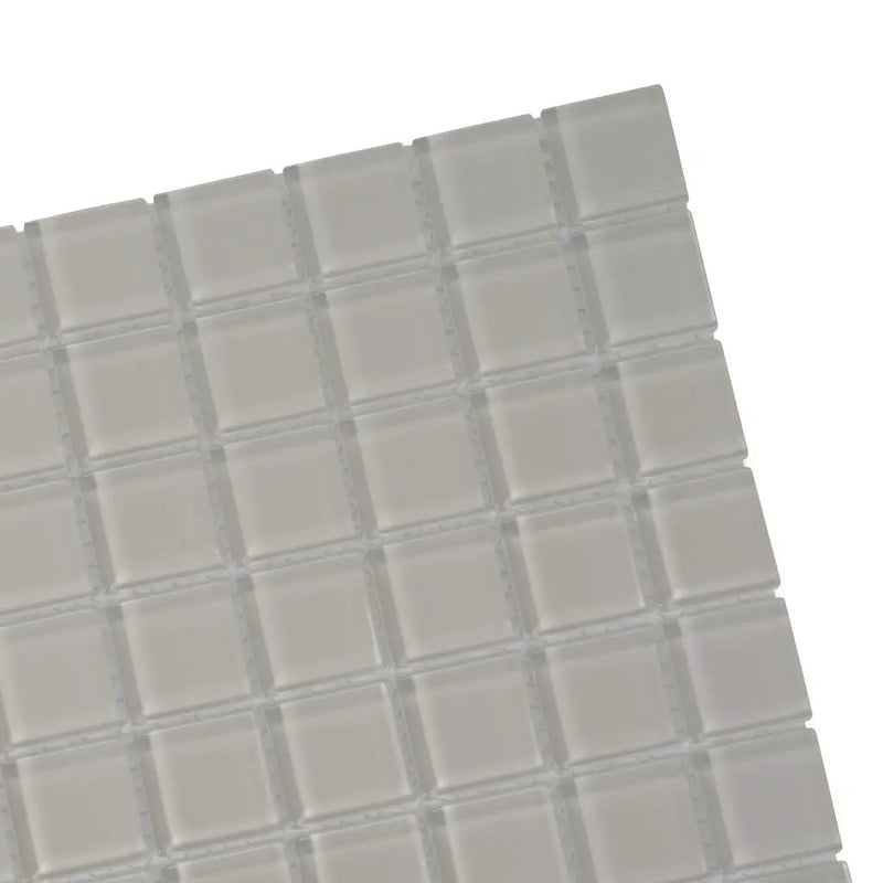 Warm Greige 12x12 Glossy Square Glass Mosaic Tile (10 pack, 9.67 sq ft/case) by Apollo Tile