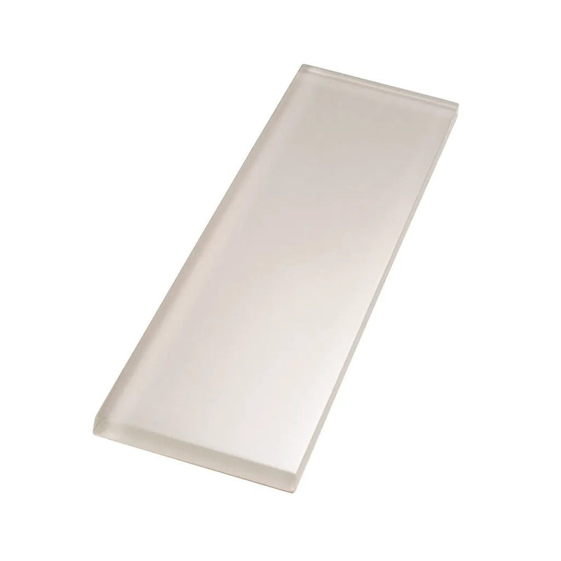 Warm Greige 3x12 Glossy Subway Glass Tile (20 pack, 5 sq ft/case) by Apollo Tile