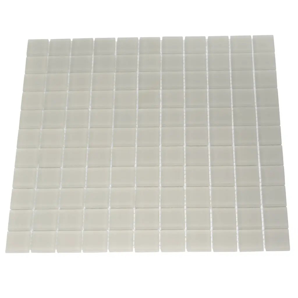 Warm Greige 12x12 Matte Square Glass Mosaic Tile (10 pack, 9.67 sq ft/case) by Apollo Tile