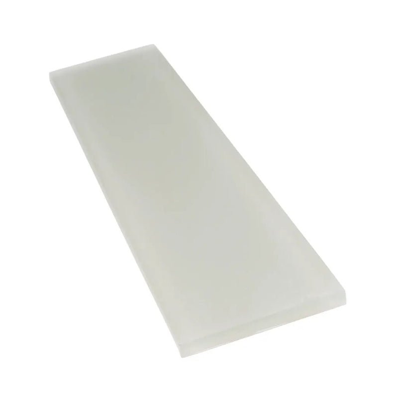 Beige 3x12 Matte Subway Glass Tile (20 pack, 5 sq ft/case) by Apollo Tile