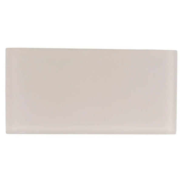 Warm Greige 3x6 Matte Subway Glass Tile (40 pack, 5 sq ft/case), photo 2 of 7
