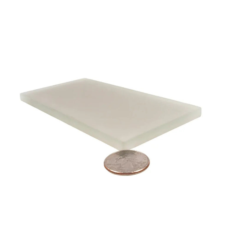 Warm Greige 3x6 Matte Subway Glass Tile (40 pack, 5 sq ft/case) by Apollo Tile