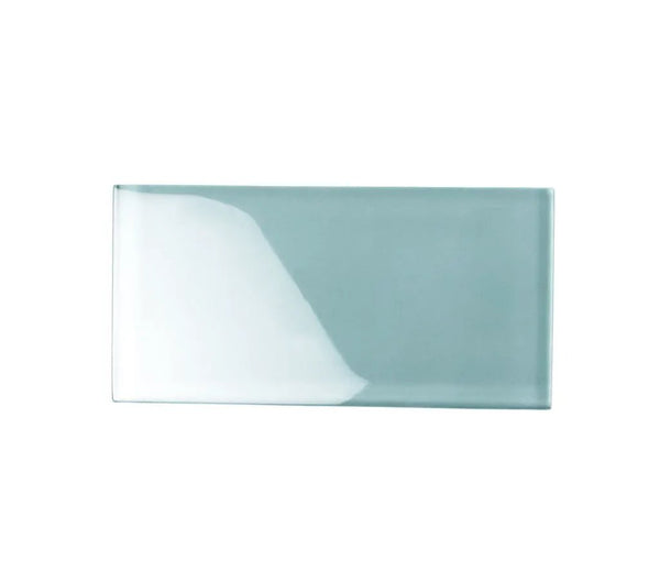 Stone Blue 3x6 Glossy Subway Glass Tile (40 pack, 5 sq ft/case), photo 2 of 10