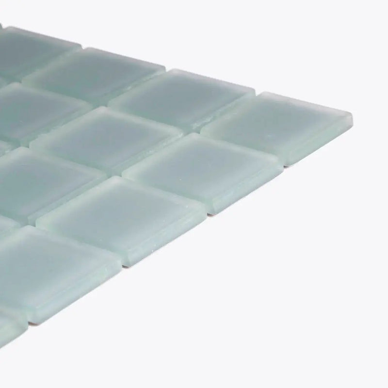 Stone Blue 12x12 Matte Square Glass Mosaic Tile (10 pack, 9.67 sq ft/case) by Apollo Tile