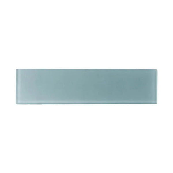 Stone Blue 3x12 Matte Subway Glass Tile (20 pack, 5 sq ft/case), photo 2 of 6