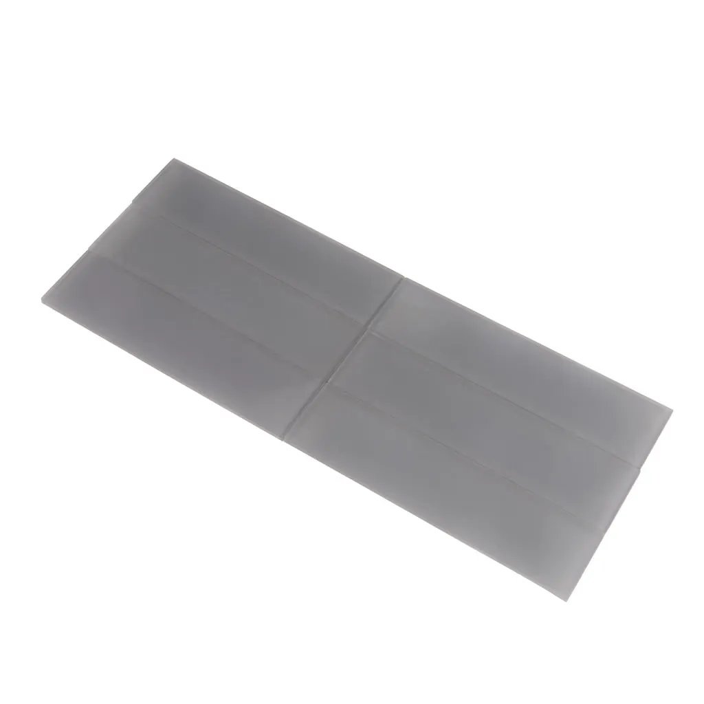 Coin Gray 3x12 Matte Subway Glass Tile (20 pack, 5 sq ft/case) by Apollo Tile