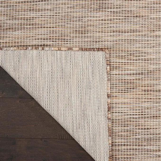 Nourison Home Positano 10' x 14' Beige Fabric Modern Area Rug (10' x 14') by GreenHaven Gardens