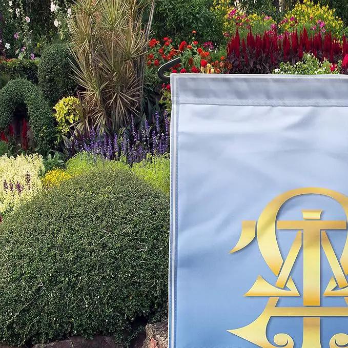 Alpha Tau Omega Licensed Flag Garden Flag Banner Yard Decor Outdoor Decoration (Alpha Tau Omega #2) by GreenHaven Gardens
