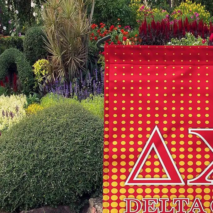 Delta Chi Licensed Flag Garden Flag Banner Yard Decor Outdoor Decoration (Delta Chi #4) by GreenHaven Gardens