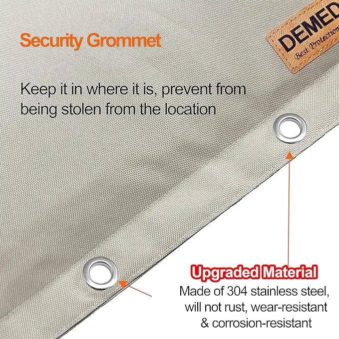 Side Opening Backflow Preventer Cover, Pipe Insulation Cover for Irrigation Valve, Sprinkler Valve, Outdoor Water Pipe, Winter Freeze Protection & UV Resistance Backflow Cover, 16" W x 20" H, Beige by GreenHaven Gardens