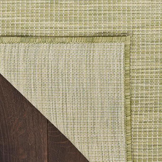 Nourison Home Home Positano 7' x 10' Fabric Green Area Rug by GreenHaven Gardens