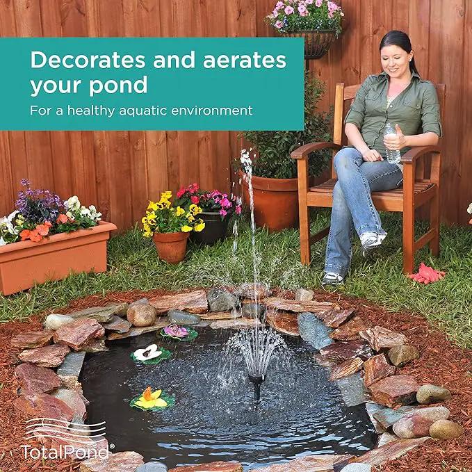 TotalPond Large Nozzle Kit Black Height : 7 Width : 4.02 Depth : 2.99 by GreenHaven Gardens
