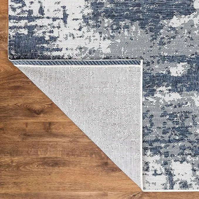 Keen Home Design Terrace Outdoor Area Rug - 6x9 Washable Indoor/Outdoor Rug for Patio, Kitchen, Balcony, Beach, Garden, Deck and Porch, Size: 6'x8'10" by GreenHaven Gardens